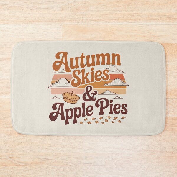 Item preview, Autumn Skies & Apple Pies - Whimsical Fall Season Design designed and sold by Jollys-ArtShop.