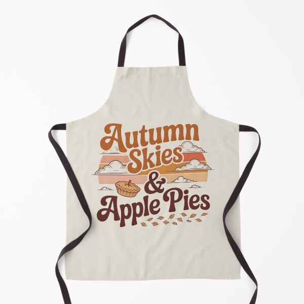 Item preview, Autumn Skies & Apple Pies - Whimsical Fall Season Design designed and sold by Jollys-ArtShop.