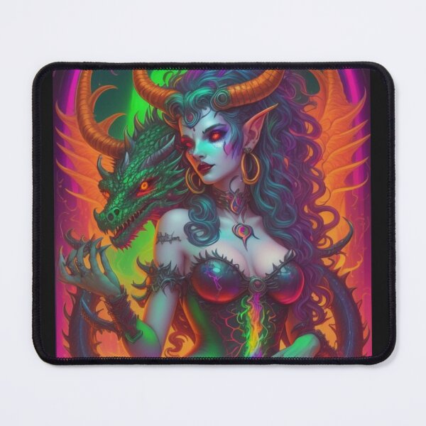 Item preview, Queen Lilith – Dragoness Dreams Dark Goddess Fantasy Design designed and sold by Liliths-Closet.