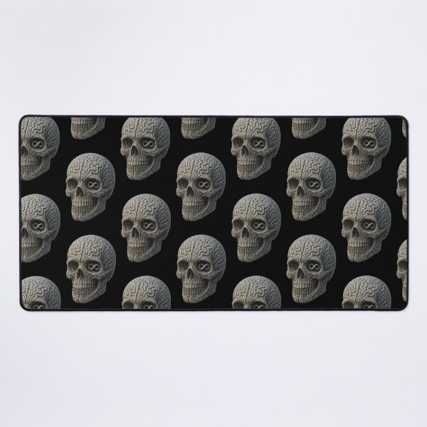 Item preview, Infinity Skull Fractal Endless Thought designed and sold by Shoot-The-Moon.