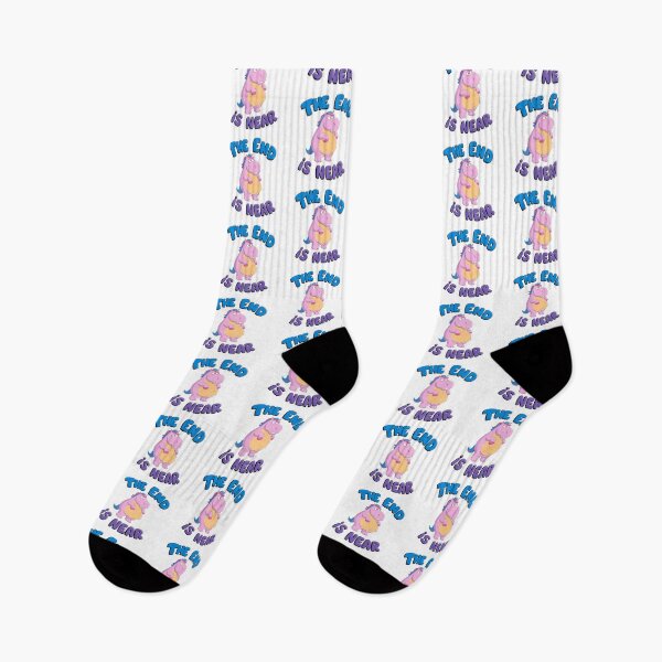 Item preview, The End is Near, Unicorn, doomsday, Jesus, funnyfits70, Humor, Funny, retro, vintages, funny quotes, animal humor, designed and sold by FunnyFits70.