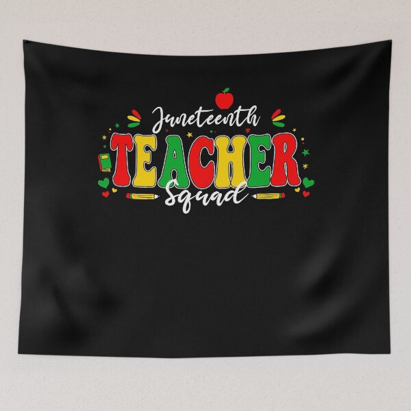 Item preview, Juneteenth Teacher Squad Black History Pride Educator Coquette Design Gift designed and sold by JUSTBEELEGANT.