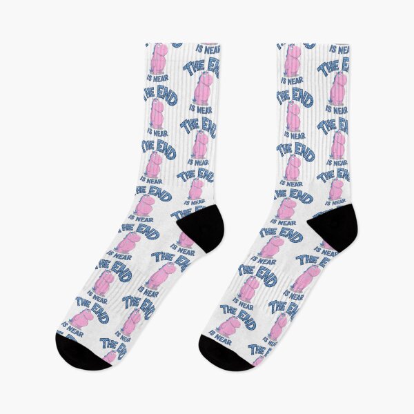 Item preview, The End is Near, Unicorn, doomsday, Jesus, funnyfits70, Humor, Funny, retro, vintages, funny quotes, animal humor, designed and sold by FunnyFits70.