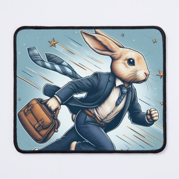 Item preview, The rabbit is going to work by running. designed and sold by Dogandesighn.