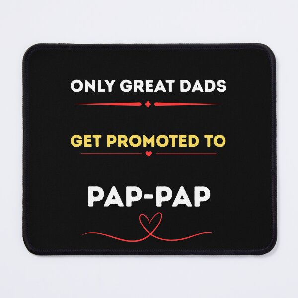 Item preview, Only Great Dads Get Promoted to Pap-Pap T-Shirt - Perfect Gift for Grandfathers designed and sold by FestivityFinds.
