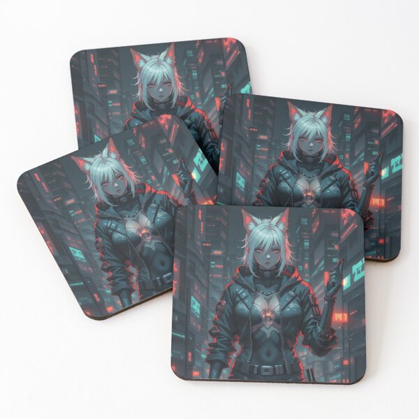 Item preview, Cyberpunk Kitsune designed and sold by RaF71PrO.