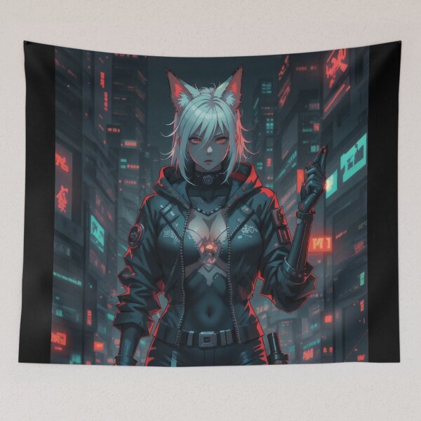 Item preview, Cyberpunk Kitsune designed and sold by RaF71PrO.