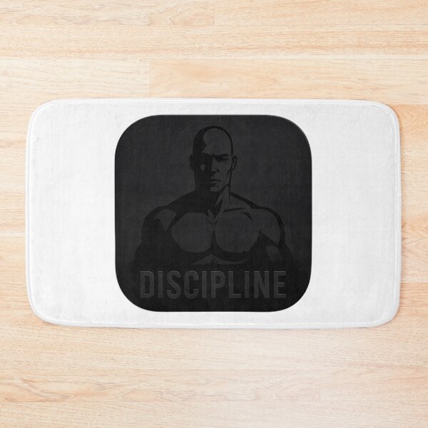 Item preview, DISCIPLINE – The Icon of Relentless Self-Mastery designed and sold by PeakMind.