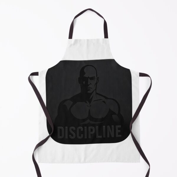 Item preview, DISCIPLINE – The Icon of Relentless Self-Mastery designed and sold by PeakMind.