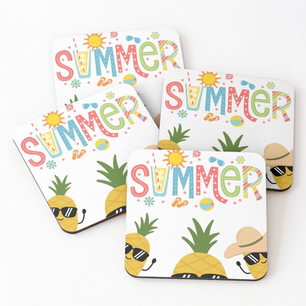 Item preview, Cool Pineapples – Summer Vibes with Sunglasses designed and sold by Cuddle Cloud Creations .
