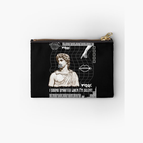 Item preview, I Sound Smarter When I'm Silent - Aesthetic Greek Statue Design designed and sold by Wizard-shop1.