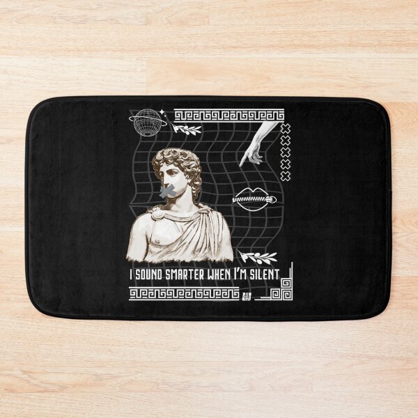 Item preview, I Sound Smarter When I'm Silent - Aesthetic Greek Statue Design designed and sold by Wizard-shop1.
