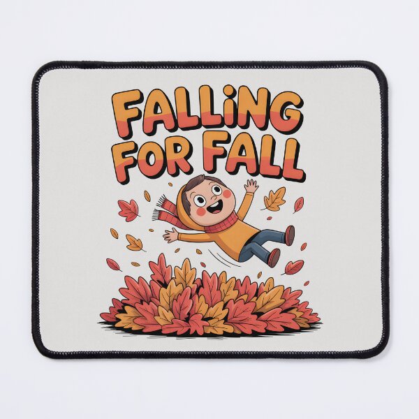 Item preview, Falling for Fall - Playful Autumn Season Design designed and sold by Jollys-ArtShop.