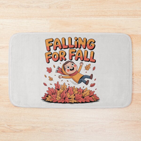 Item preview, Falling for Fall - Playful Autumn Season Design designed and sold by Jollys-ArtShop.
