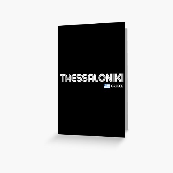 Item preview, Thessaloniki - Greece designed and sold by Sketch-Shack.