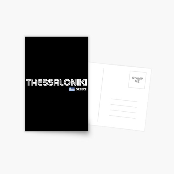 Item preview, Thessaloniki - Greece designed and sold by Sketch-Shack.