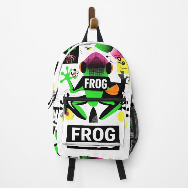 Item preview, Cyber Jungle Frog – Glitch Pop Amphibian Artwork designed and sold by Void & Valor.