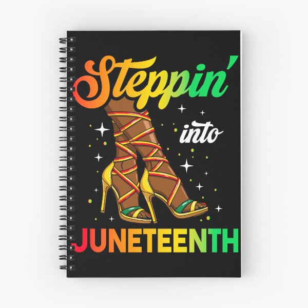 Item preview, Stepping Into Juneteenth 2025 - Afro Black Woman in Heels Cute Gift designed and sold by JUSTBEELEGANT.