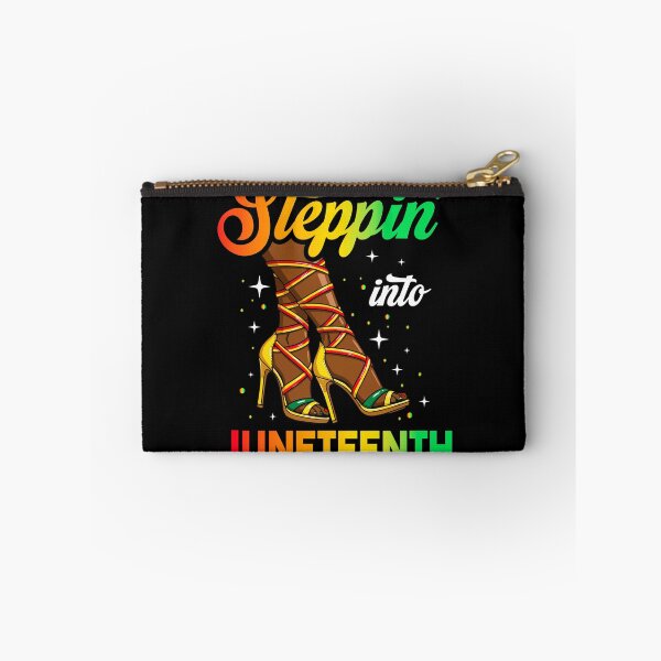 Item preview, Stepping Into Juneteenth 2025 - Afro Black Woman in Heels Cute Gift designed and sold by JUSTBEELEGANT.