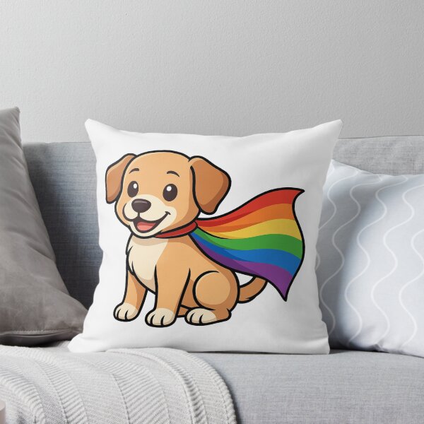 Item preview, Cute Rainbow Dog – LGBTQ+ Pride Cute Design designed and sold by Travelslightly.