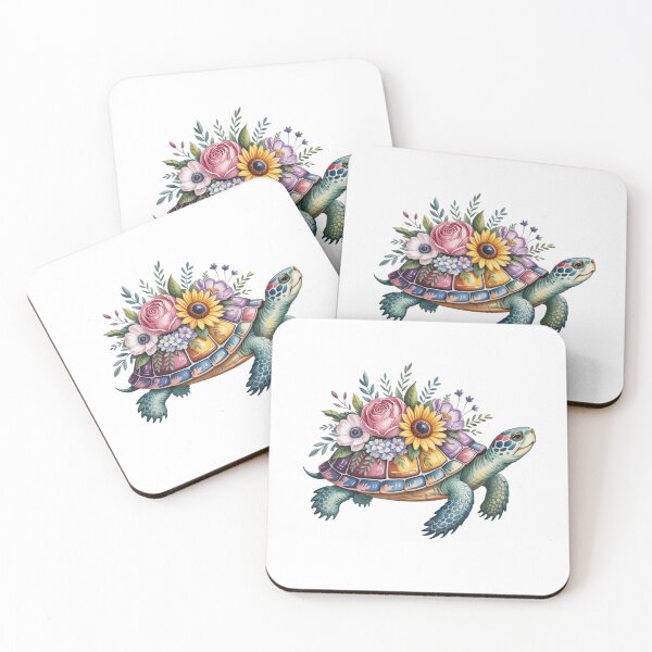 Item preview, Flower Turtle designed and sold by jkrphoto.