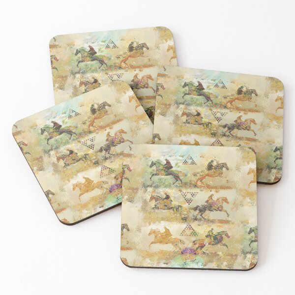 Item preview, Horse wild: textural seamless "organic" pattern  designed and sold by xianardo.arts.