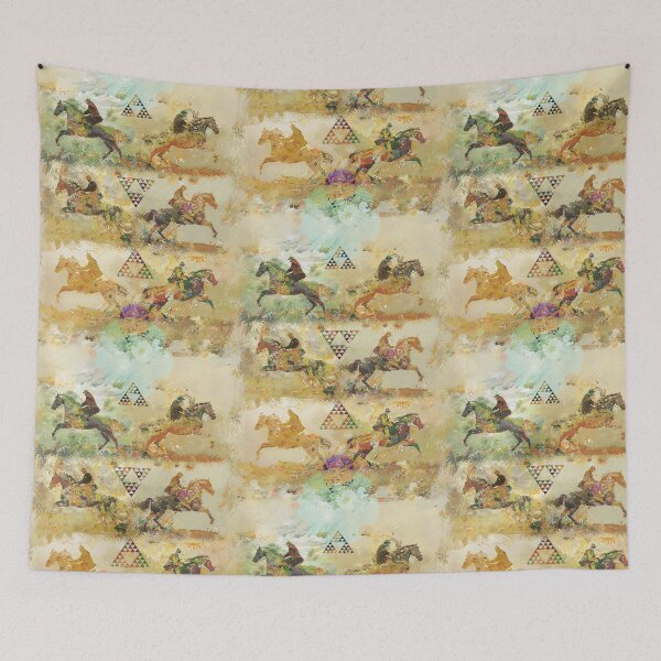 Item preview, Horse wild: textural seamless "organic" pattern  designed and sold by xianardo.arts.