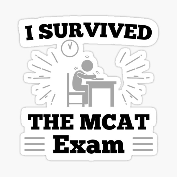 Item preview, i Survived the mcat exams designed and sold by Guess4best.