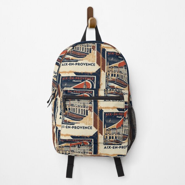 Item preview, Aix En Provence France 1950s Vintage Travel Tourism designed and sold by TravelersGems.