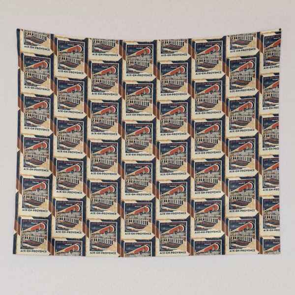 Item preview, Aix En Provence France 1950s Vintage Travel Tourism designed and sold by TravelersGems.