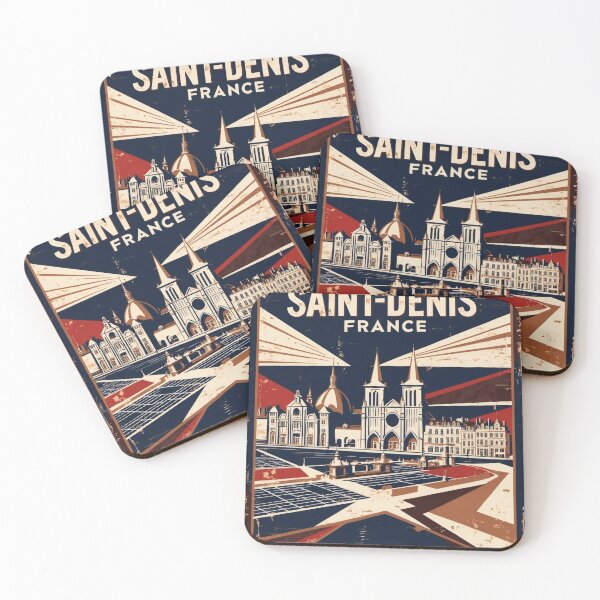 Item preview, Saint Denis France 1950s Vintage Travel Tourism designed and sold by TravelersGems.