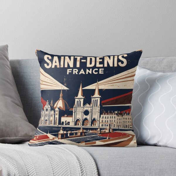 Item preview, Saint Denis France 1950s Vintage Travel Tourism designed and sold by TravelersGems.
