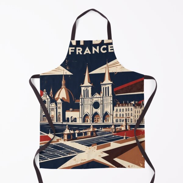 Item preview, Saint Denis France 1950s Vintage Travel Tourism designed and sold by TravelersGems.