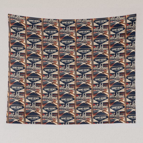 Item preview, Saint Denis France 1950s Vintage Travel Tourism designed and sold by TravelersGems.