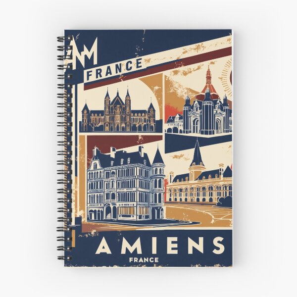 Item preview, Amiens France 1950s Vintage Travel Tourism designed and sold by TravelersGems.