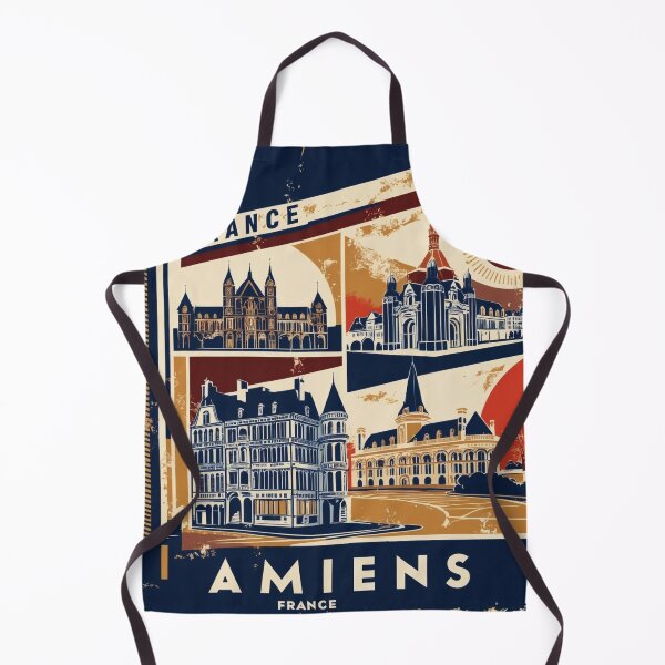 Item preview, Amiens France 1950s Vintage Travel Tourism designed and sold by TravelersGems.
