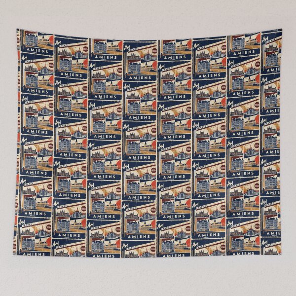 Item preview, Amiens France 1950s Vintage Travel Tourism designed and sold by TravelersGems.