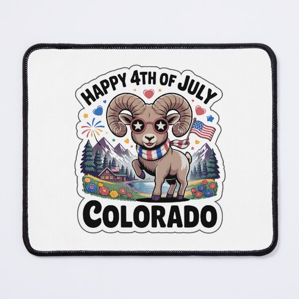 Artikelvorschau, Colorado 4. Juli Rocky Mountain Dickhornschafe Sticker entworfen und verkauft von Nuist25.