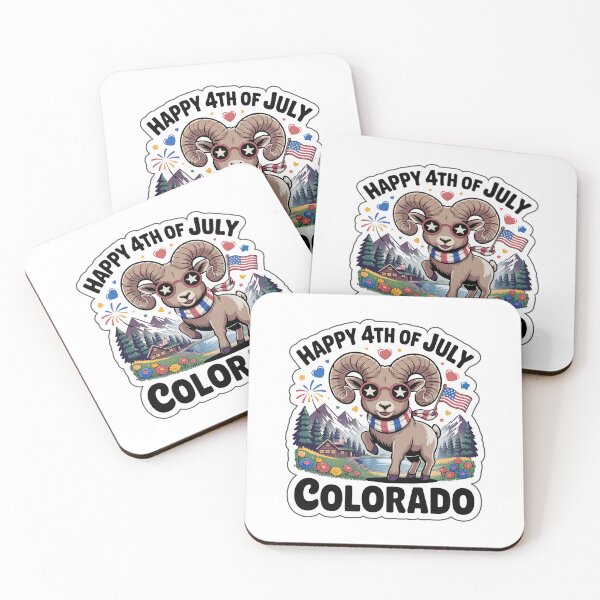 Item preview, Colorado 4th of July Rocky Mountain Bighorn Sheep Sticker designed and sold by Nuist25.