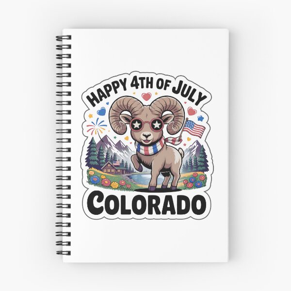 Item preview, Colorado 4th of July Rocky Mountain Bighorn Sheep Sticker designed and sold by Nuist25.