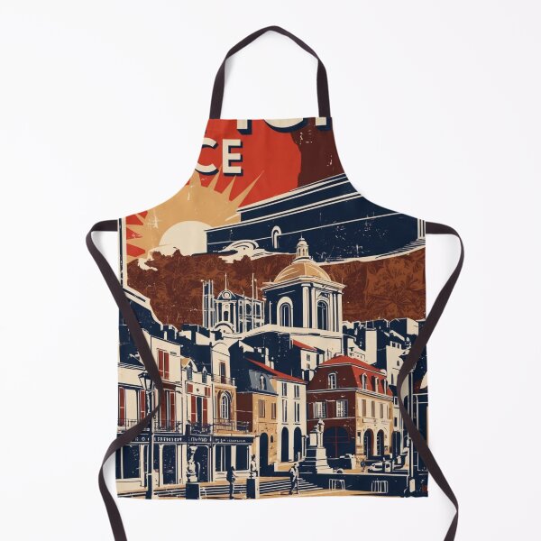 Item preview, Perpignon France 1950s Vintage Travel Tourism designed and sold by TravelersGems.