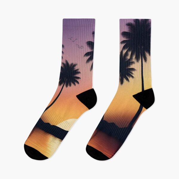 Item preview, Palm trees silhouette designed and sold by PrintLabStudio.