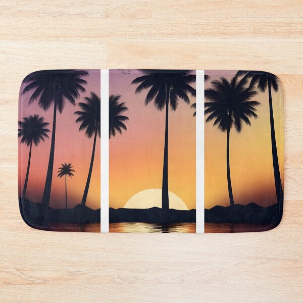 Item preview, Palm trees silhouette designed and sold by PrintLabStudio.