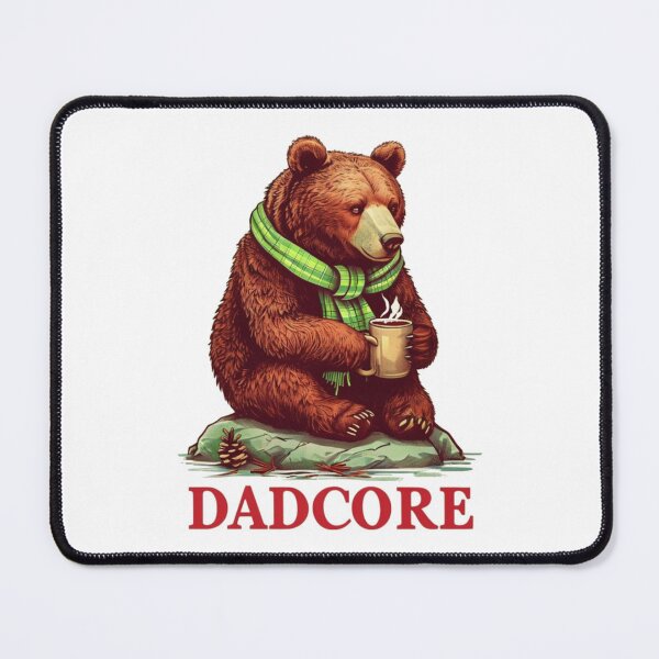 Item preview, Dadcore Bear – Cozy Wilderness Vibes for the Ultimate Dad designed and sold by ZerotwoStudio.