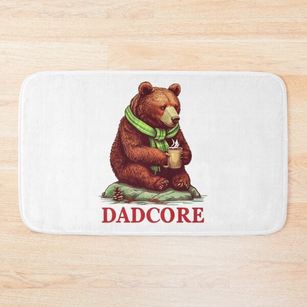 Item preview, Dadcore Bear – Cozy Wilderness Vibes for the Ultimate Dad designed and sold by ZerotwoStudio.