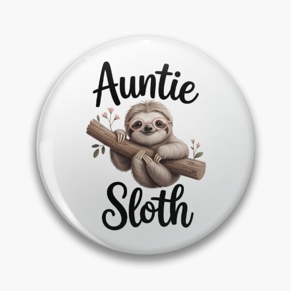 Item preview, Auntie Sloth Cute Aunts designed and sold by brynatshop.