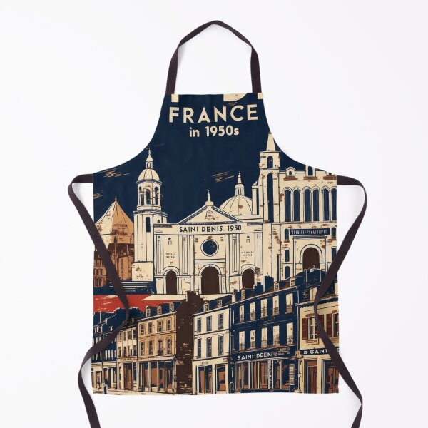 Item preview, Saint Denis France 1950s Vintage Travel Tourism designed and sold by TravelersGems.