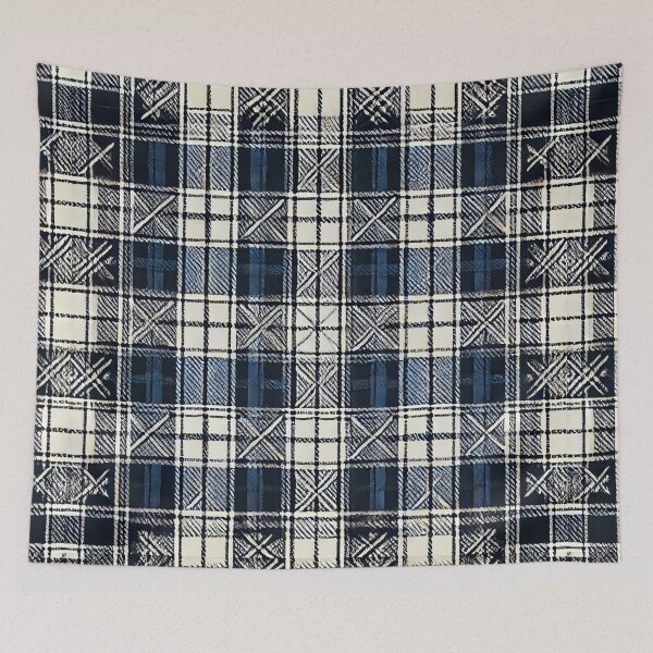 Item preview, Traditional Blue Tartan Plaid designed and sold by Meta2Physical.