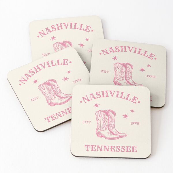 Item preview, Nashville Tennessee Retro Boots Graphic designed and sold by ForgotSouvenir.