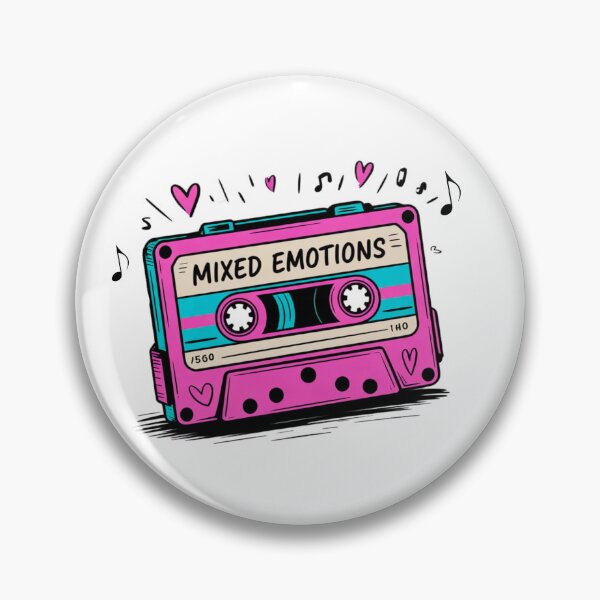 Item preview, Mixed Emotions Cassette Tape designed and sold by HG-Creation-Design.